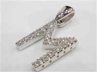 Pendente Stocco Gioielli Donna in Oro bianco Zirconia PDO29 - PDO29